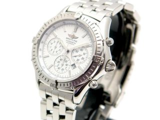 Breitling Shadow Flyback Chronograph mit Pilotband