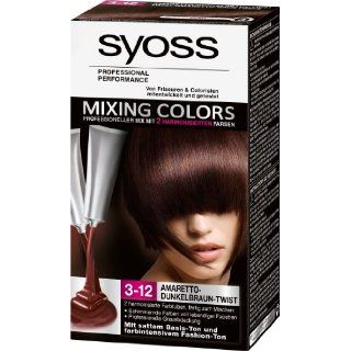 Syoss Mixing Colors 3 12 Amaretto Dunkelbraun Twist 