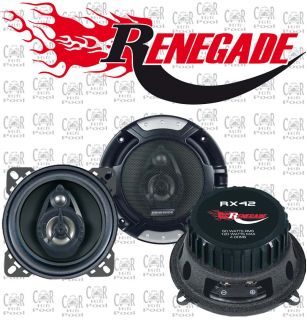 RENEGADE RX 42 2 Wege Koax 10 cm RX42 Lautsprecher Paar