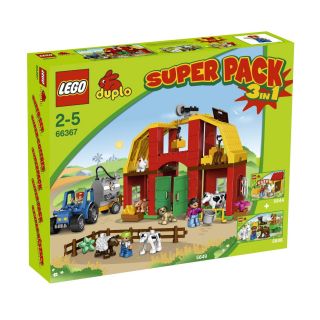 LEGO® Duplo 66367 Superpack 3in1 Bauernhof Set NEU OVP