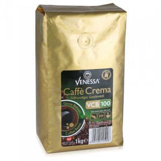 49 EUR/kg) 5x Venessa VCB 100 Caffè Crema Kaffeebohnen 1kg