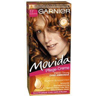Garnier Movida Haarfarbe Intensiv Tönung, 17 Goldkupfer 