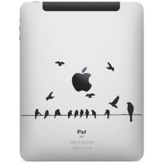iPad Tattoo Vögel   Größe 18 x 9 cm (Apple iPad Skin) 