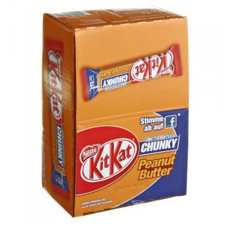 11,33 EUR/kg) Kit Kat Chunky Peanut Butter Riegel 24x48g