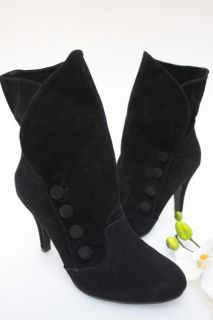 Damen Stiefeletten hoher Absatz Stiefelette schwarz Ankle Boots Schuhe