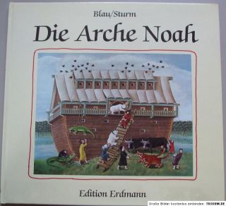 Die Arche Noah Bilderbuch in Schwäbisch Blau / Sturm