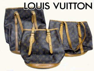 Louis Vuitton 3 x Umhängetaschen Bucket, #58