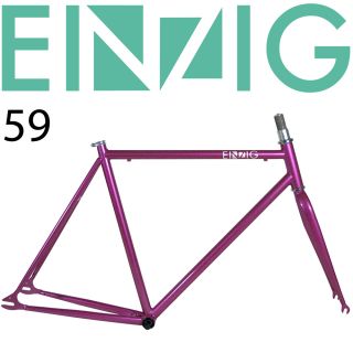 EINZIG P12 59 Rahmen fuer Fixie Singlespeed Track Frame Rennrad Bike