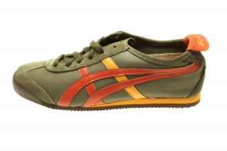 Asics Tiger Mexico 66 Sneaker Green/Bombay Brown