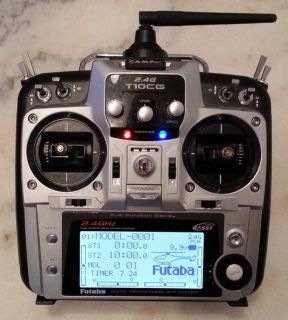 FUTABA T 10CG FF10 2.4 GHz FASST + OVP + WIE NEU + + +