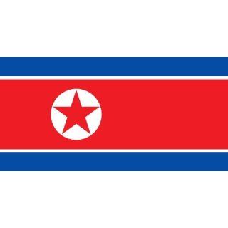 Nordkorea Flagge Fahne 90 * 150 cm Küche & Haushalt