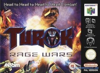 Spiel   TUROK   RAGE WARS (nur das Modul)   für NINTENDO 64