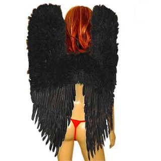 Gothic Engelsflügel schwarz 100x70cm Fallen Angel