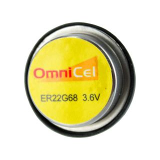 OmniCel ER22G68 3.6V 0.4Ah Bel Cell Waffer Lithium Thionyl Chloride