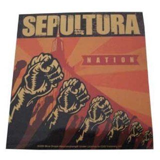 Sepultura   Aufkleber Nation (in 12cm x 13cm) Musik