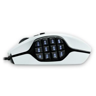 Logitech G600 MMO Gaming Mouse White 20 Tasten 12 Daumentasten
