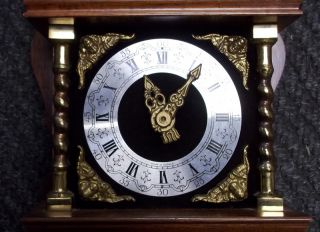 Franz Hermle Wall Clock 261 080 B Dutch 8 Day Atlas Chime Antique