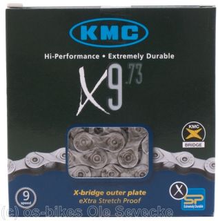 KMC X 9.73 9 fach Kette für MTB und Race