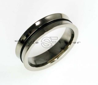 Designer Ring aus Edelstahl Fingerring  Rubberband 81 