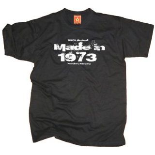Shirt Geburtstag 40, Made in 1973, Premium Jahrgang, Gr. M bis 5XL