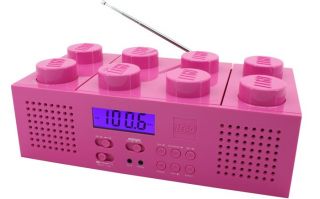 LEGO® CD Radio Kinder Stereoanlage LG500PI Boombox pink Soundmaster