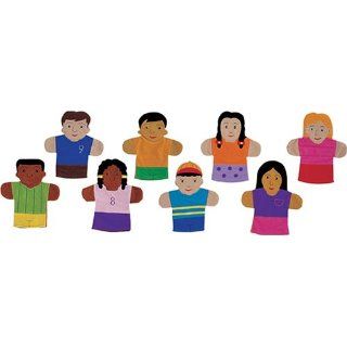 Multikulturelle Kinder der Welt Handpuppen Spielzeug