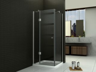 Duschkabine; Duschabtrennung; Dusche ohne Duschwanne 80x80cm