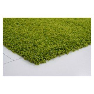 Hochflor Teppich Shaggy Langflor Funky grün 80x150 cm 