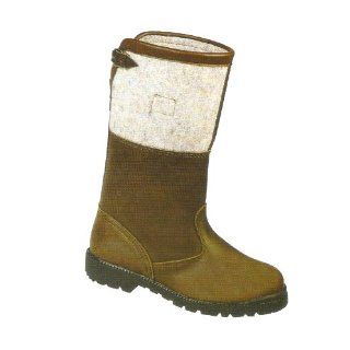 Filzstiefel braun S2 mit Stahlkappe, 41 Garten