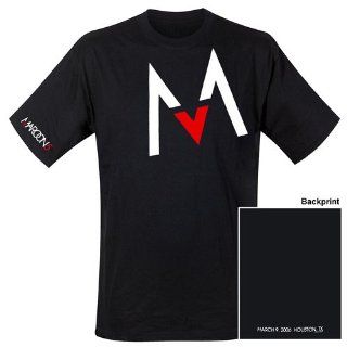 Maroon 5   T Shirt Big M Houston (in M) Sport & Freizeit