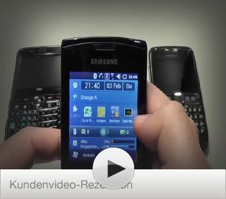 Samsung Omnia 735 Smartphone 2,62 Zoll schwarz Elektronik