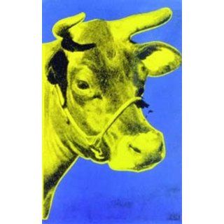 Andy Warhol Kuh gelb Poster Kunstdruck Küche & Haushalt