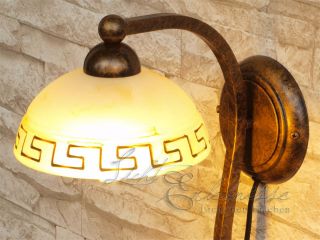 Rustikale Wandleuchte im Landhausstil von MASSIVE Wandlampe Lampe