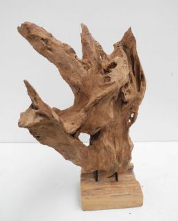 Teak Wurzel Deko Teakholz Skulptur Figur Holz 50,5cm Nr.99