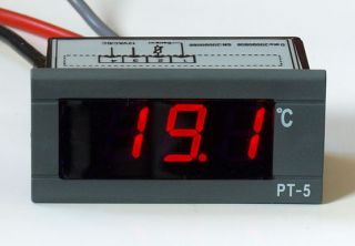 LED Thermometer digital  30 +100°C 12V 24V Digitalthermometer
