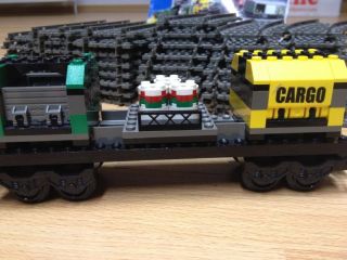 Lego Eisenbahn 4512 und Zusatzgleise Alle Teile und Bauanleitung XXL