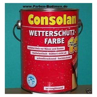 25 Liter Consolan Wetterschutzfarbe , braun Nr. 208 /11,10Eur/L