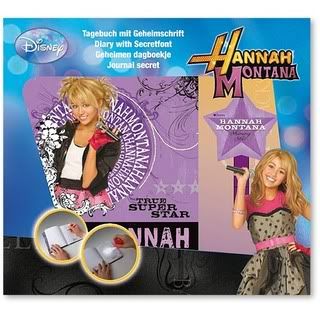 Hannah Montana Tagebuch mit Geheimschrift