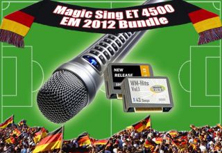 Magic Sing ET 4500 Karaoke System Karaokeanlage mit 340 Songs Karaoke