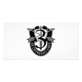 3rd Special Forces Group Crest Photo Card