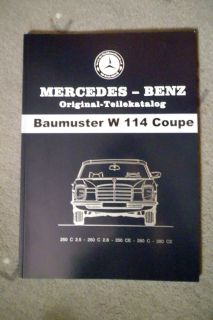 Mercedes Benz W114 250 C 2.5 250 C 2.8 250 CE 280 C CE