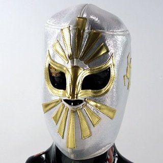 Wrestling Maske MISTICO silber gold Spielzeug