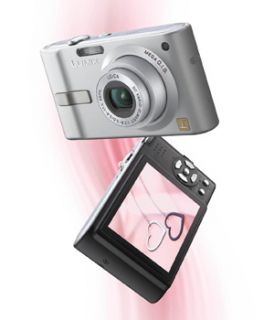 Panasonic DMC FX12 EG K Digitalkamera 2,5 Zoll schwarz 