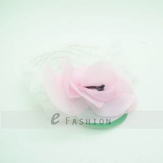 Stirnband Baby Haarband mit lace Blume Schleife NEU 126 0007