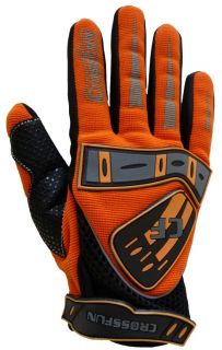 Motocross Handschuhe Farbe orange . Größe M  XXL