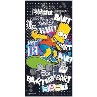 Simpsons Badetuch Bart Graffiti 76 x 152 cm Spielzeug