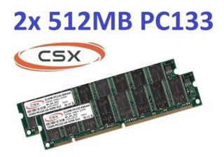 2x 512MB  1GB PC133 SDRAM RAM Speicher Apple iMac G3