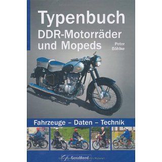 Typenbuch DDR Motorräder und Mopeds Fahrzeuge   Daten   Technik