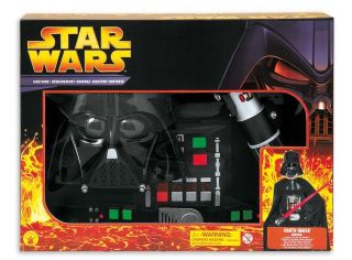 Darth Vader Star Wars Starwars Kostüm Kinder Set Gr. 128   140