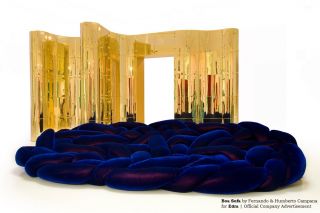 Designer Italian Modern Furniture EDRA 140 $32000 Velvet Couch